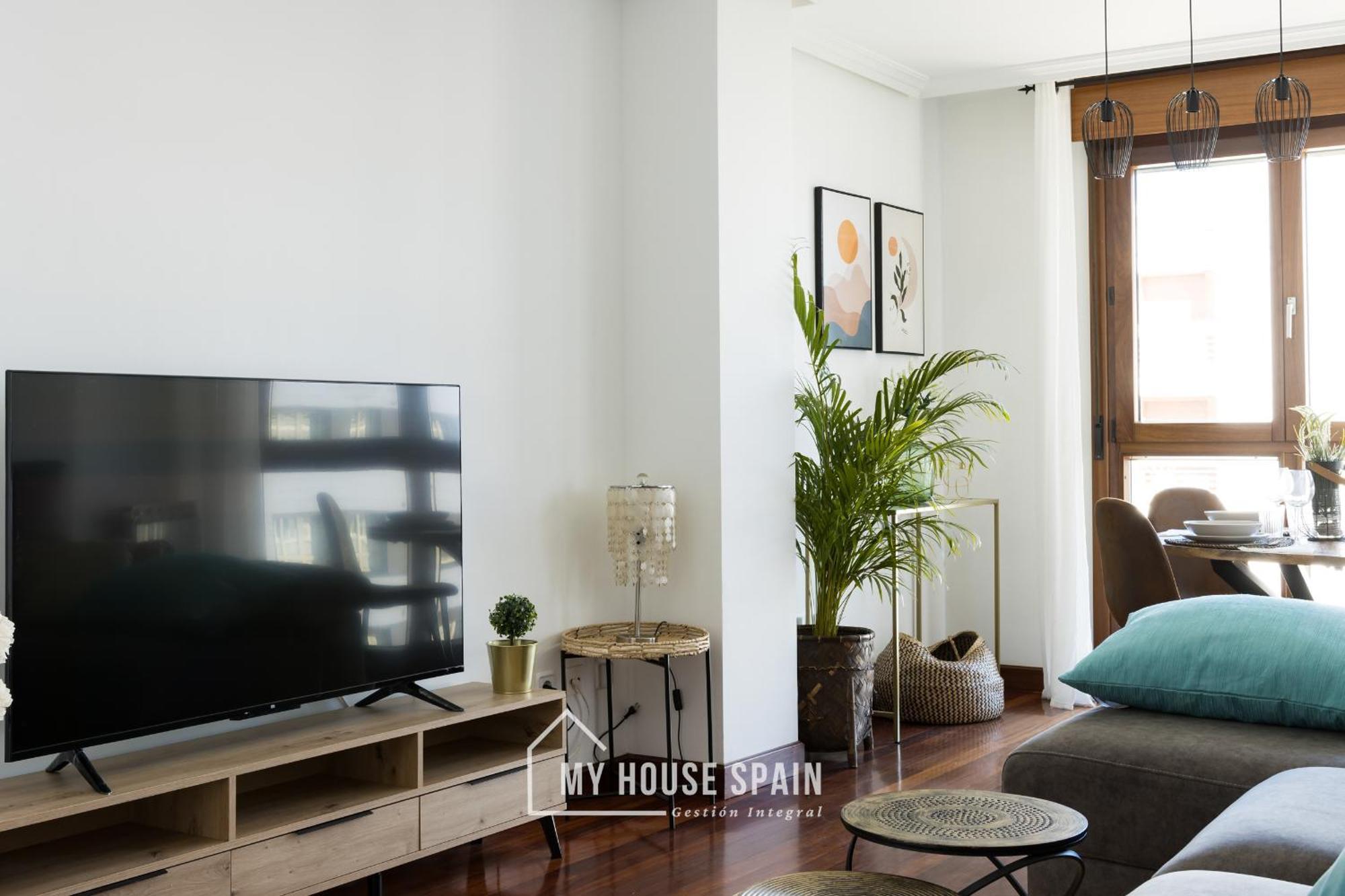 Myhousespain - Playa De Poniente, Con Vistas Al Mar Y Parking Gratuito Gijón Exterior foto